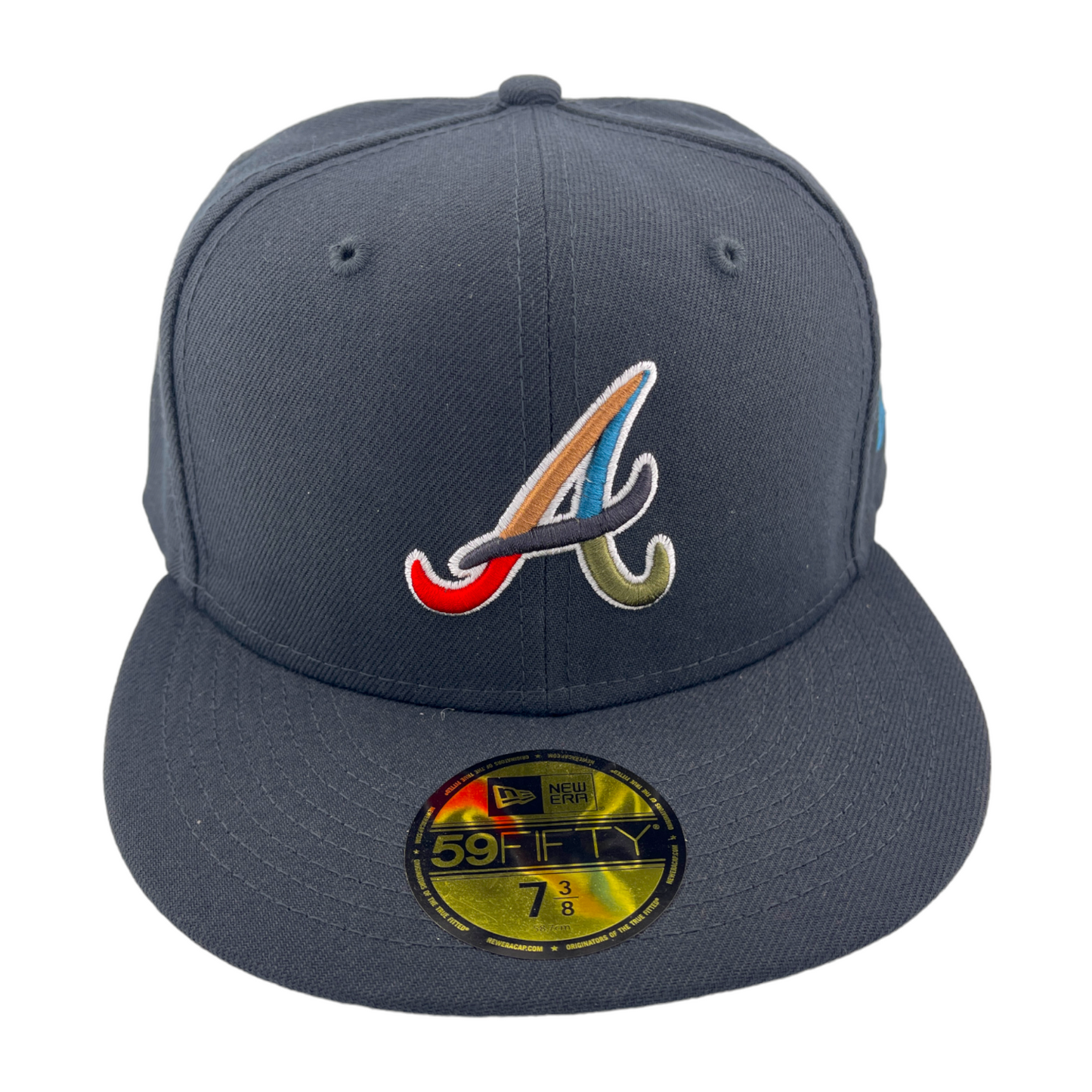 New Era Atlanta Braves Multi Color Pack Charcoal/Grey UV MLB 59FIFTY Fitted Hat