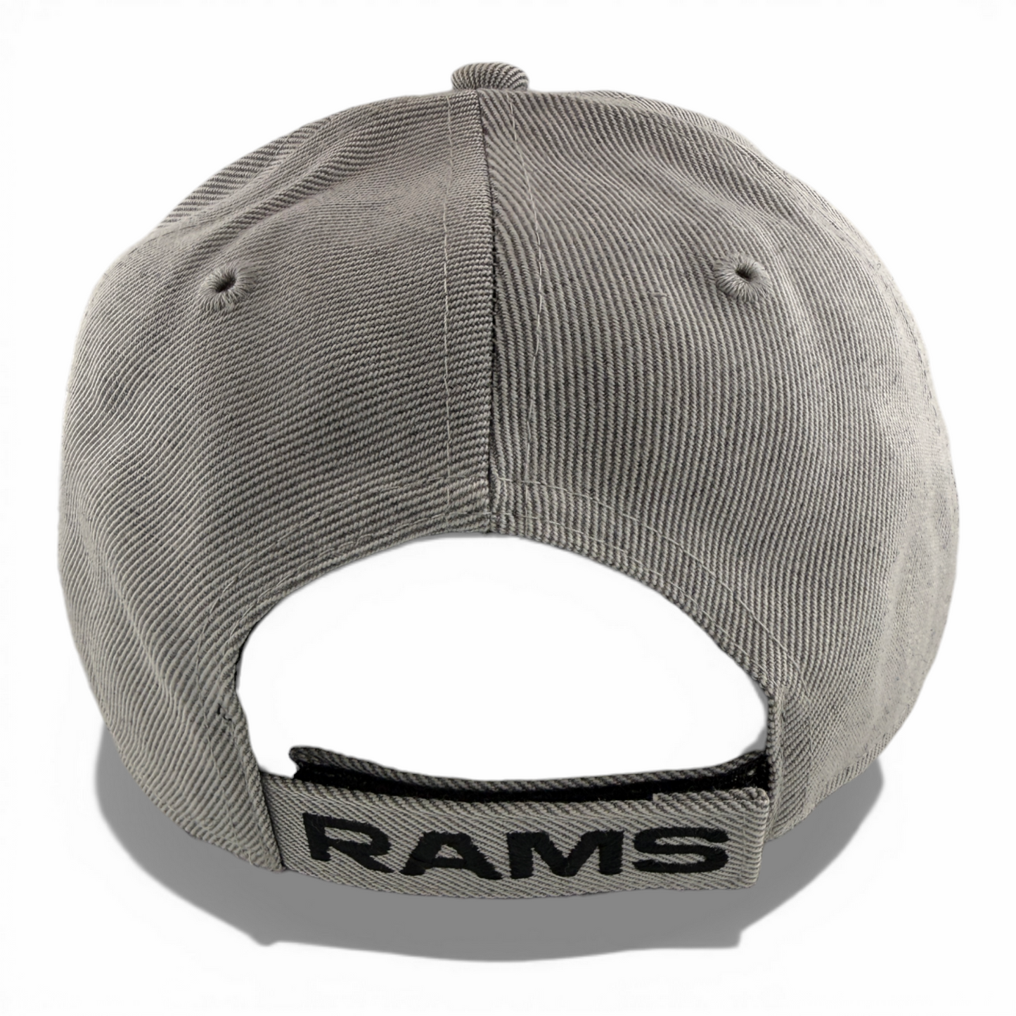 '47 Brand Los Angeles Rams NFL Heather Grey Black White MVP Adjustable Hat Cap
