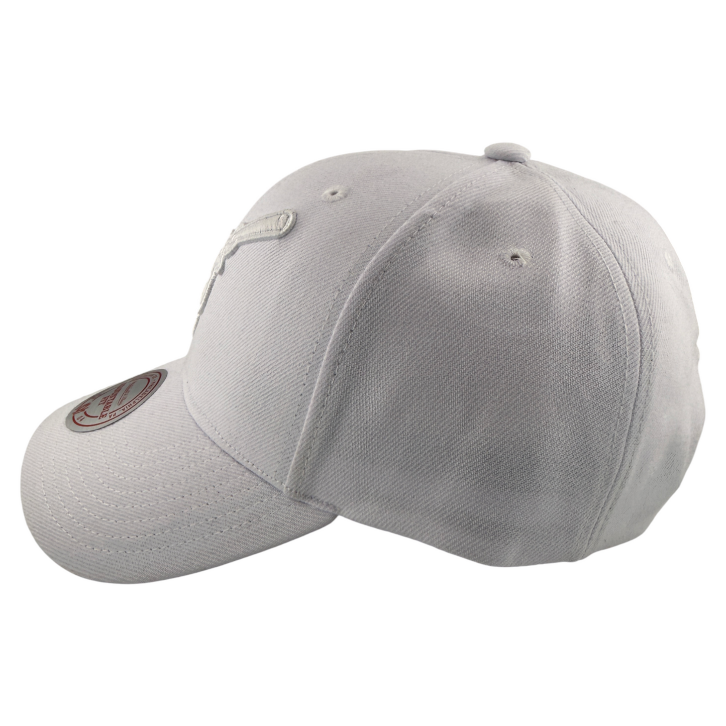 Mitchell & Ness San Diego Padres All White Swinger Logo Snapback Adjustable Fit
