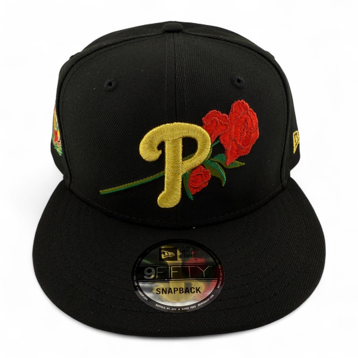 New Era Pittsburgh Pirates MLB Gold Rose 9FIFTY Snapback Adjustable Hat Cap