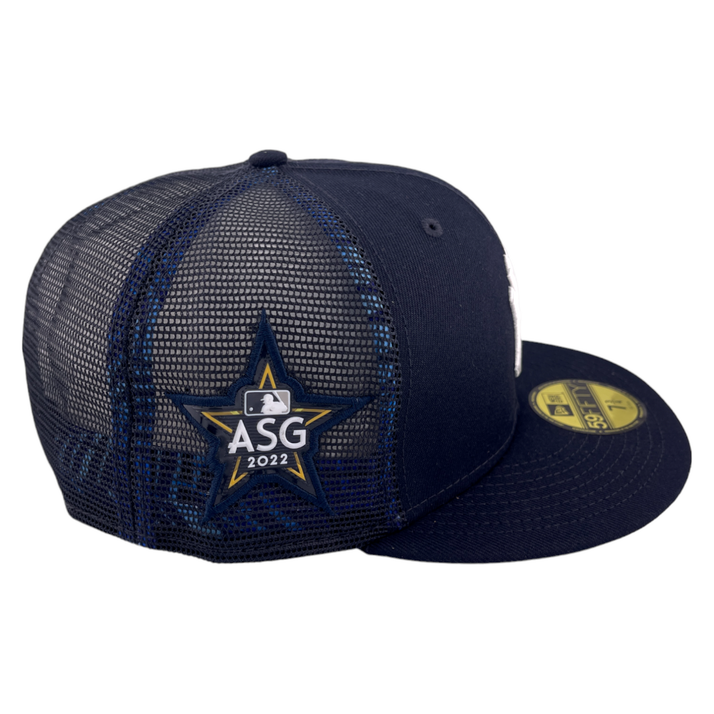 New Era New York Yankees 2022 ASG Side Patch Mesh Back Workout Navy 59FIFTY Hat Cap