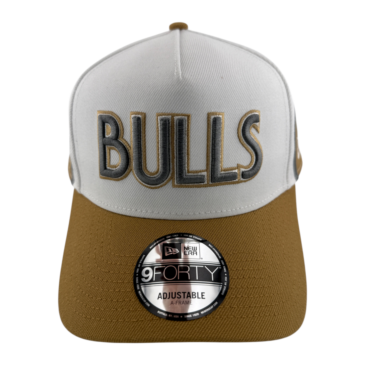 New Era Chicago Bulls NBA 25 City Edition A-Frame 9Forty Snapback Adjustable Hat
