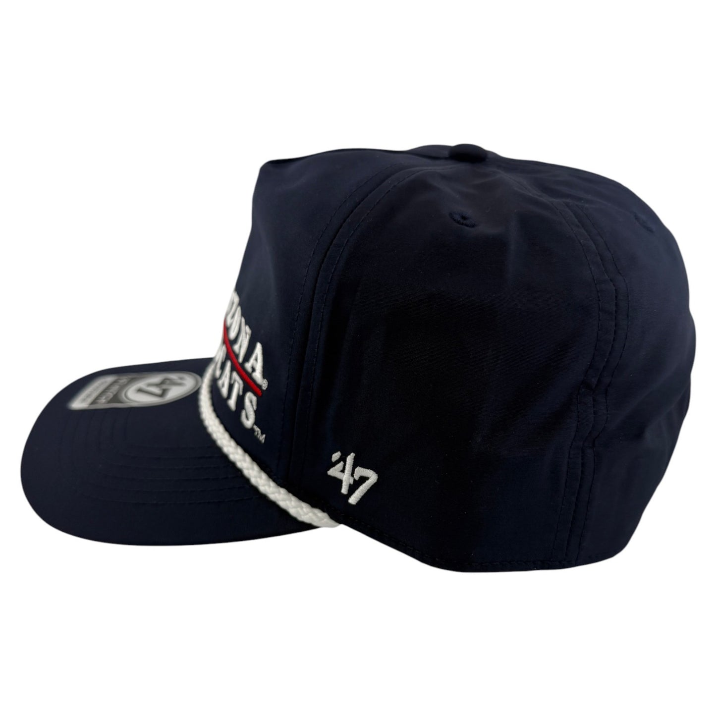 '47 Brand University of Arizona Wildcats Campground Navy Hitch Rope Snapback Hat