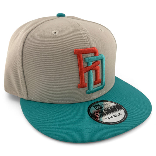New Era Dominican Republic National Team Teal 9FIFTY Snapback Adjustable Hat Cap