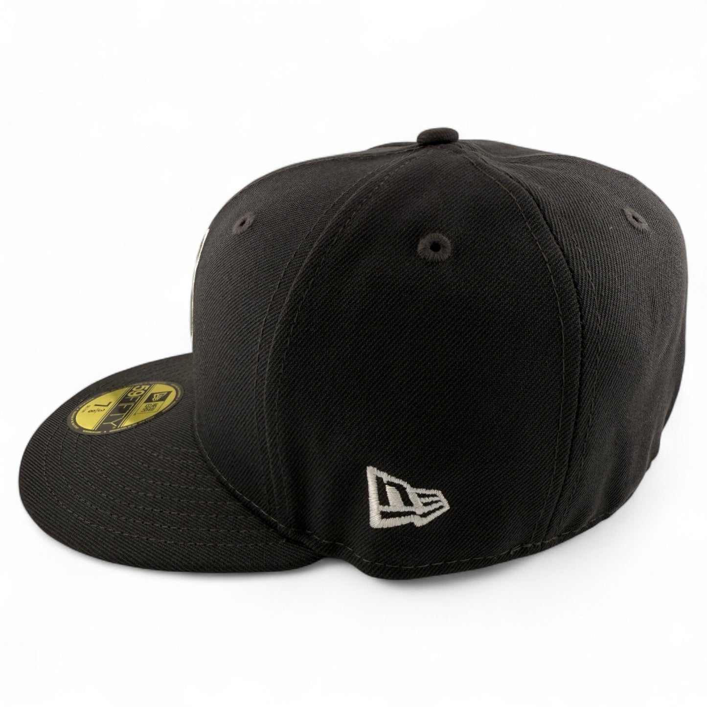New Era Detroit Tigers MLB Trumbull Stadium Patch Graphite 59FIFTY Fitted Hat