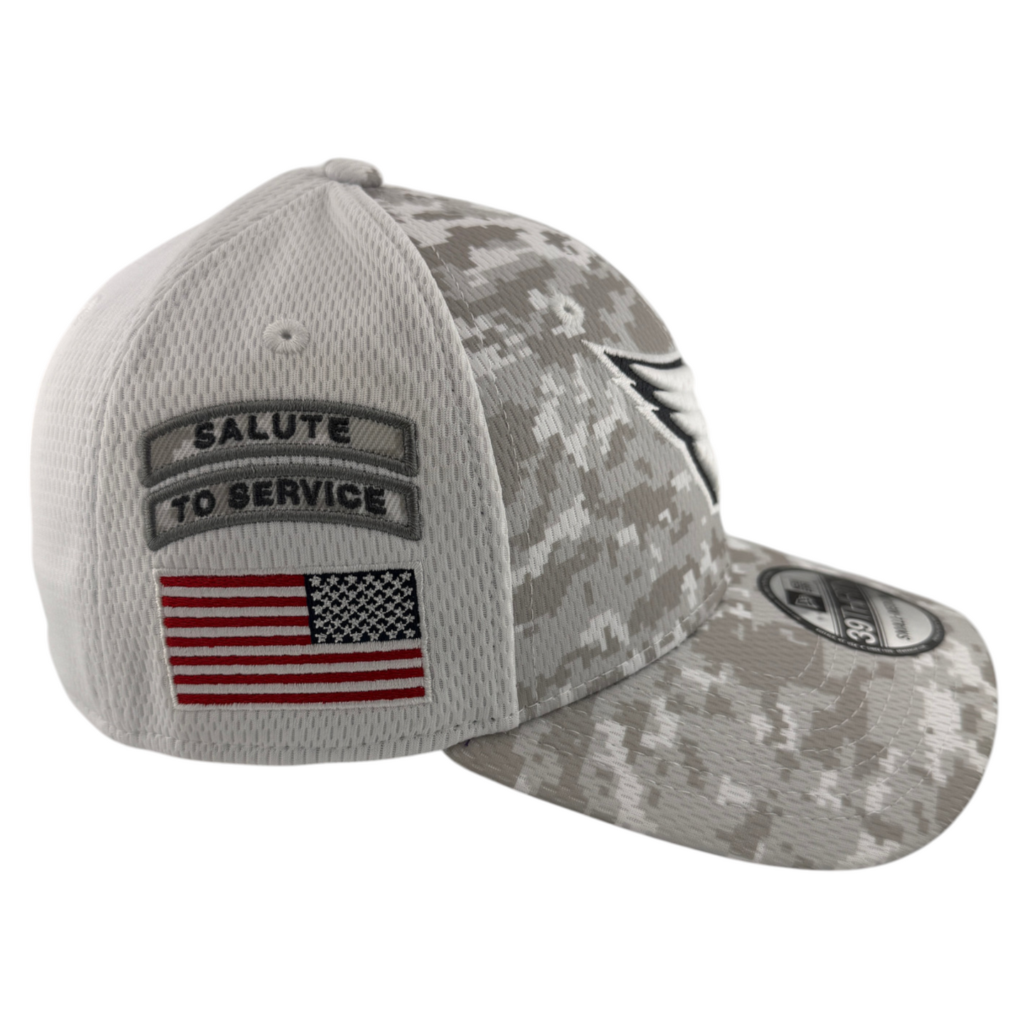 New Era Arizona Cardinals NFL Salute to Service Snow Camo 39Thirty Flex Fit Hat