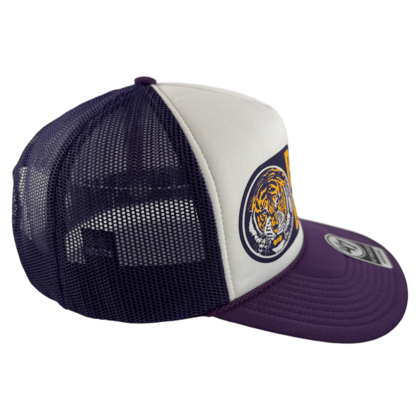 '47 Brand Louisiana State University LSU Foam Trucker Snapback Adjustable Hat