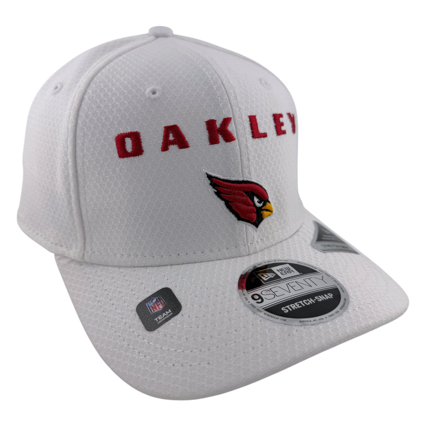New Era Arizona Cardinals x Oakley White 9Seventy Snapback Adjustable Hat Cap