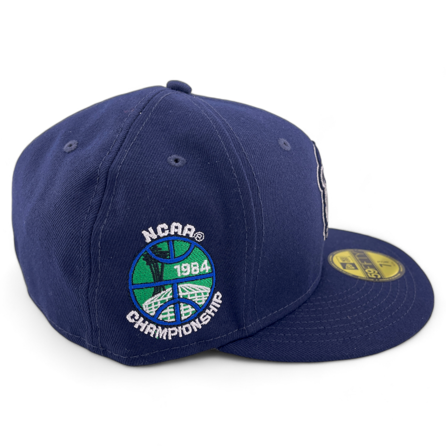 New Era Georgetown University Hoyas NCAA 1984 Side Patch 59Fifty Fitted Hat Cap