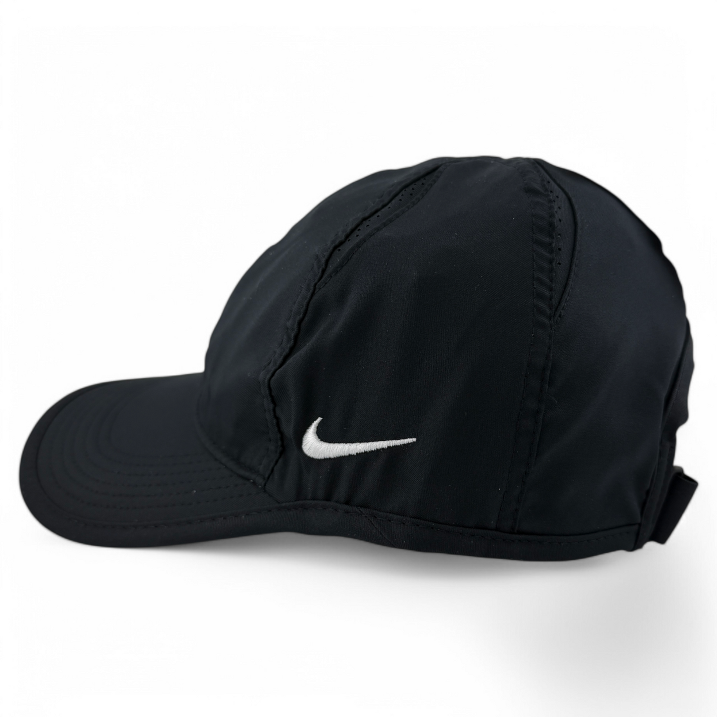 Nike Dri-Fit AeroBill Team Featherlight Black CJ7082-010 Adjustable Running Hat