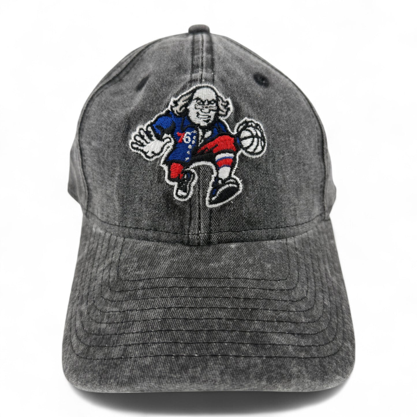 New Era Philadelphia 76ers NBA Throwback Logo 9Twenty Adjustable Dad Hat Cap