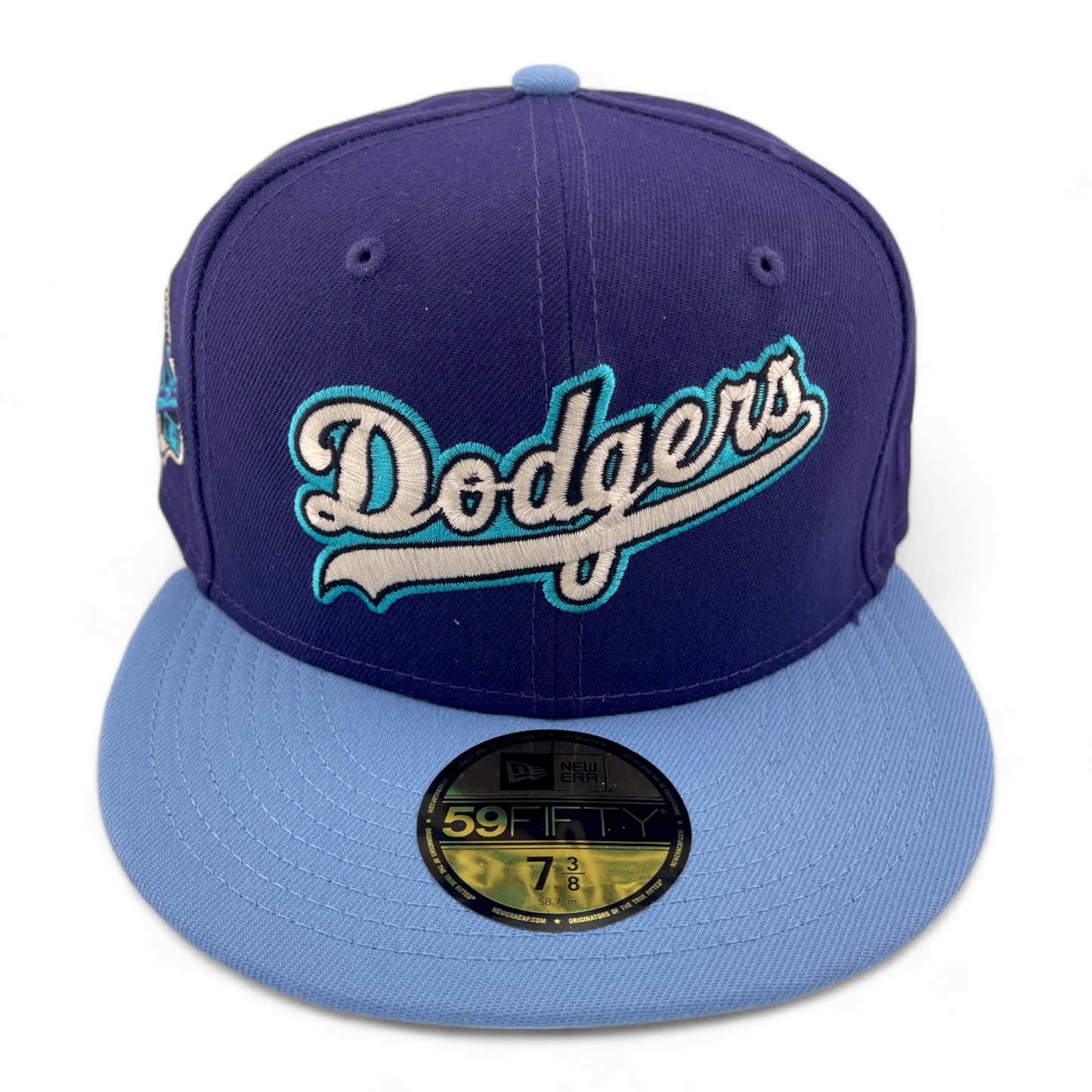 New Era Los Angeles Dodgers MLB 1988 World Series Purple Sky 59Fifty Fitted Hat Cap