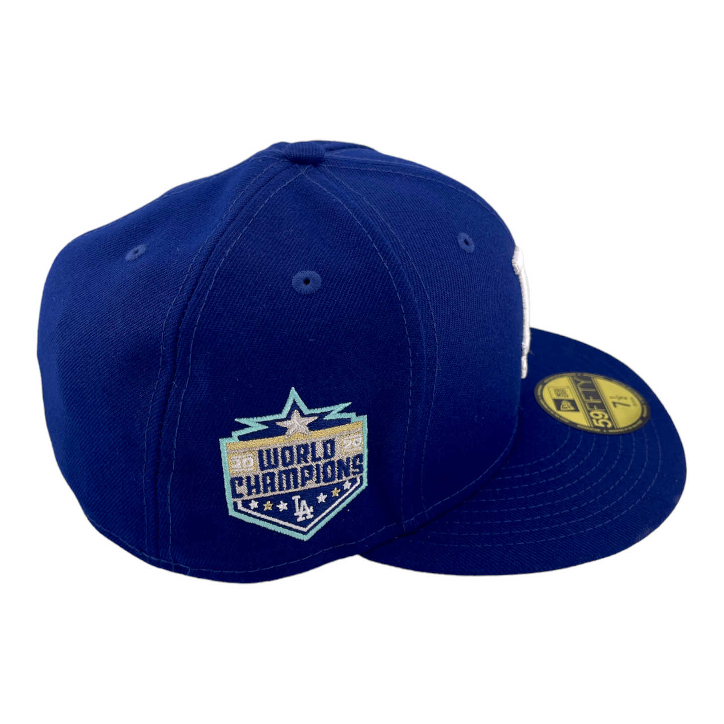 New Era Los Angeles Dodgers 2020 World Champions League UV Logo 59FIFTY Hat Cap