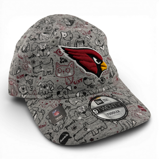 New Era Arizona Cardinals NFL Companion 9Twenty Hat Cap Toddler Child Kids