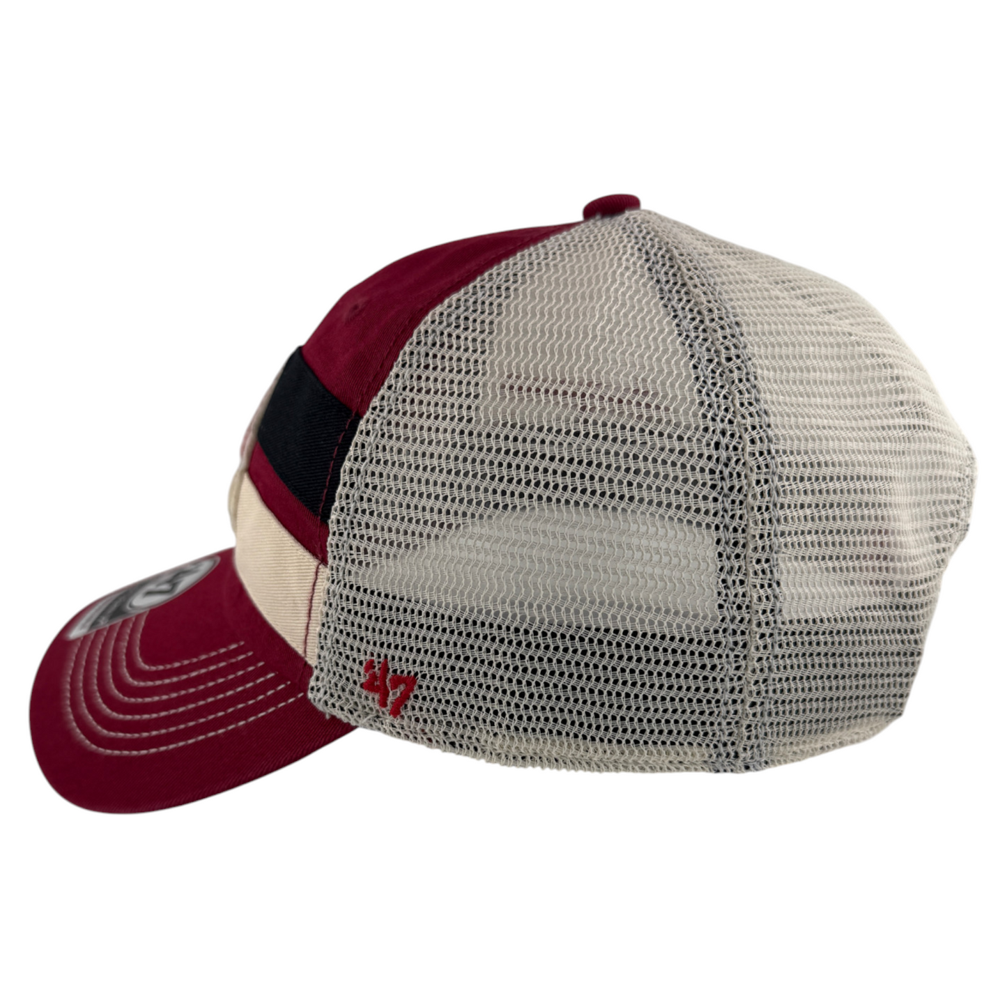 '47 Brand Arizona Cardinals NFL Dark Red Mesh Back Clean Up Adjustable Hat Cap