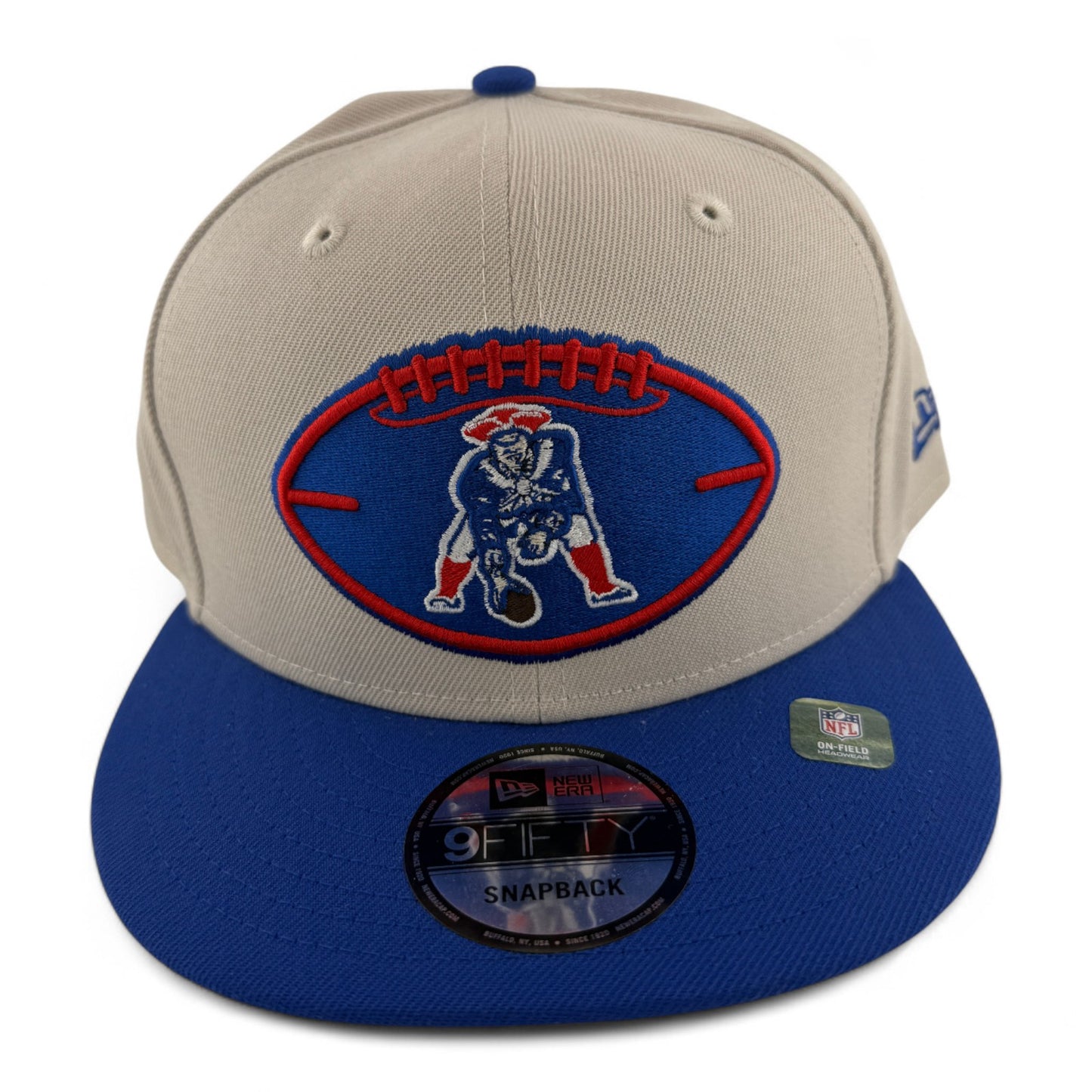 New Era New England Patriots NFL 2024 Historic Throwback Logo 9Fifty Snapback