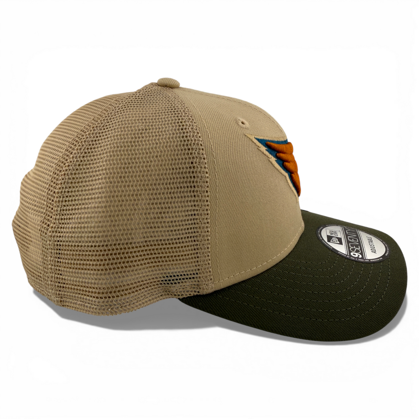 New Era Arizona Cardinals NFL 2-Tone Tan/Olive 9Seventy Adjustable Hat Cap