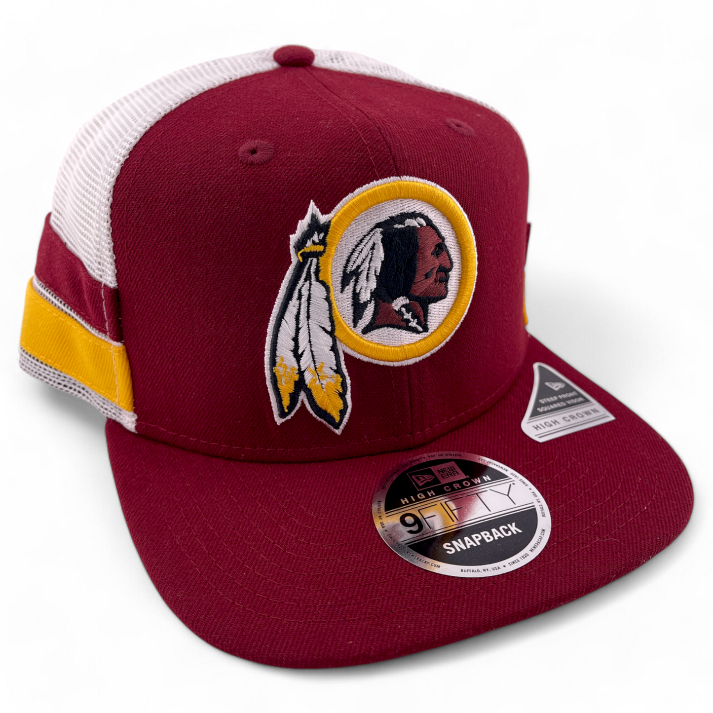 New Era Washington Redskins NFL High Crown 9FIFTY Snapback Adjustable Hat Cap