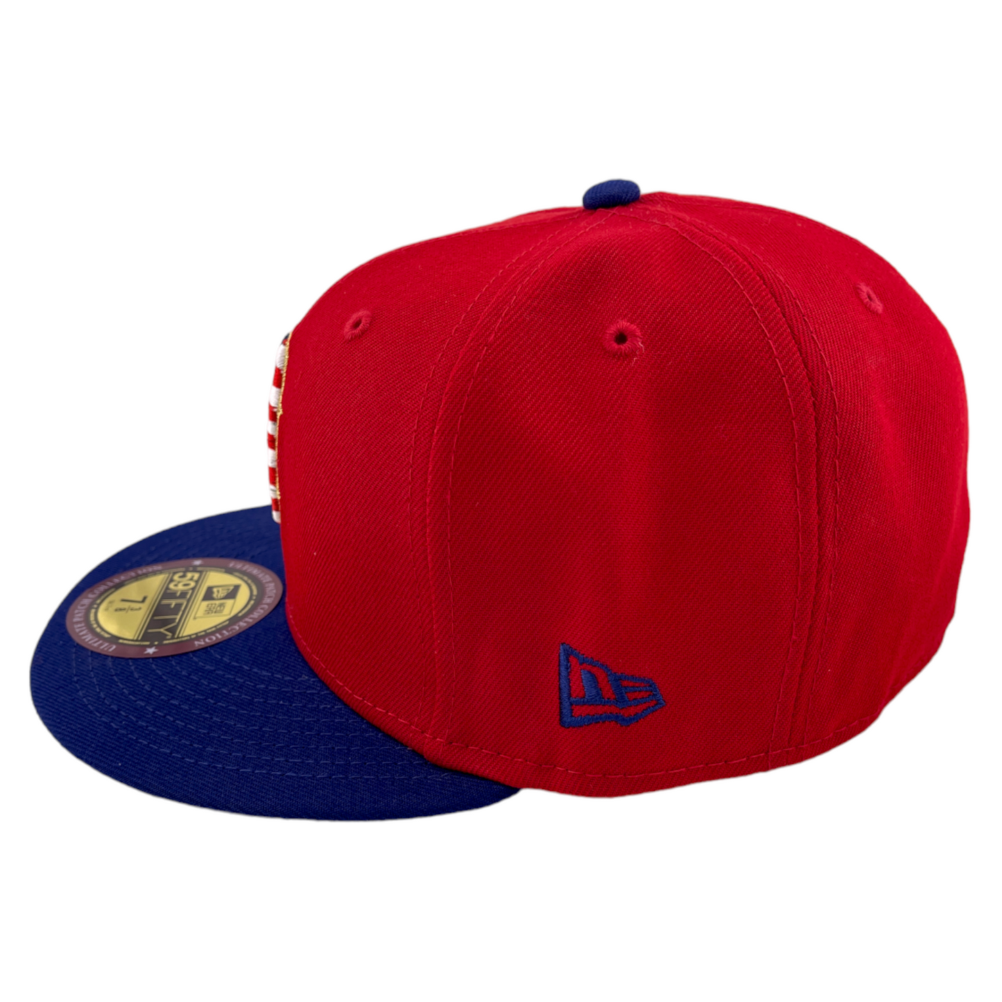 New Era Boston Red Sox MLB Ultimate Patch Collection Flag UV 59Fifty Fitted Hat Cap