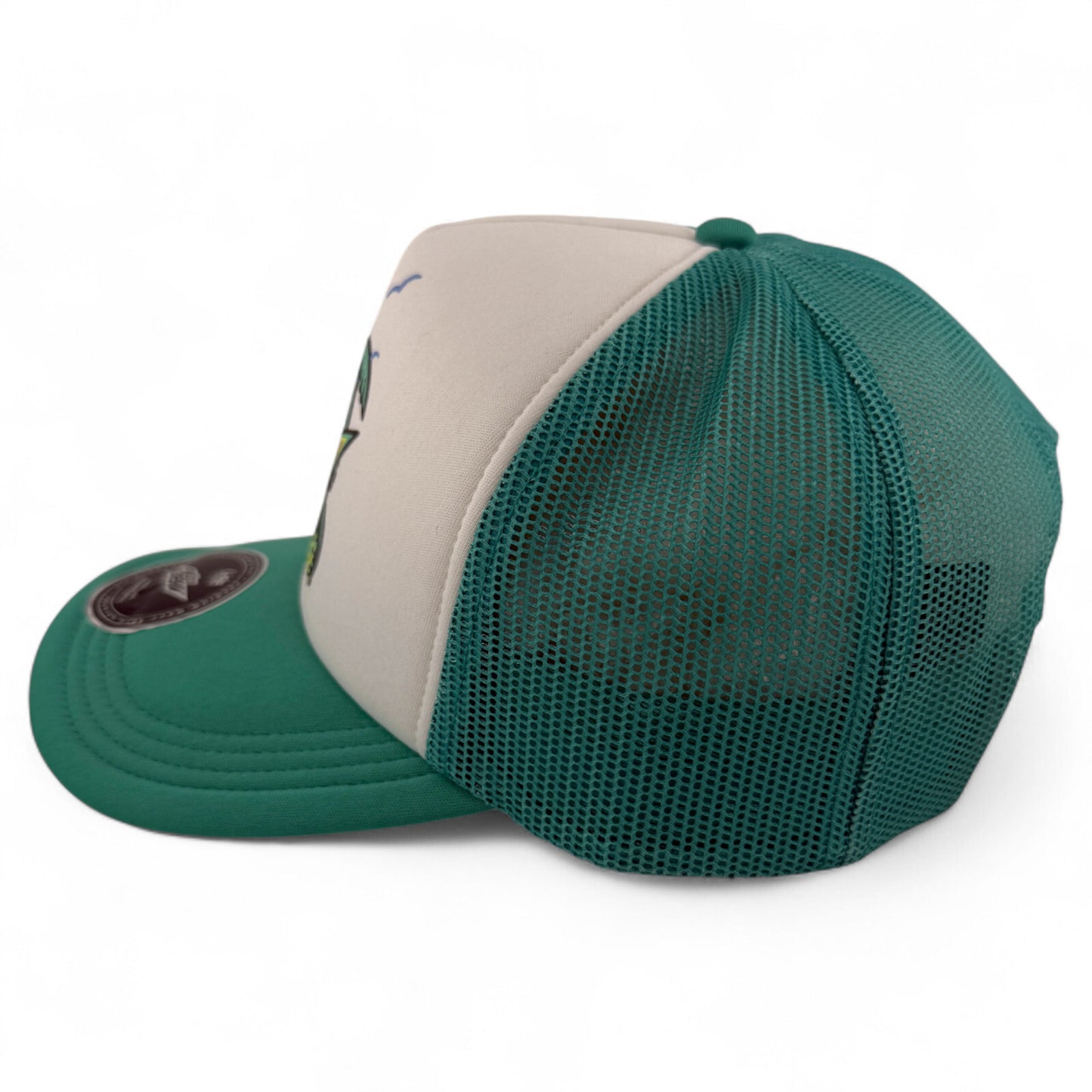 Mountain Dew Baja Blast Lids Exclusive Mtn Foam Trucker Adjustable Snapback Hat