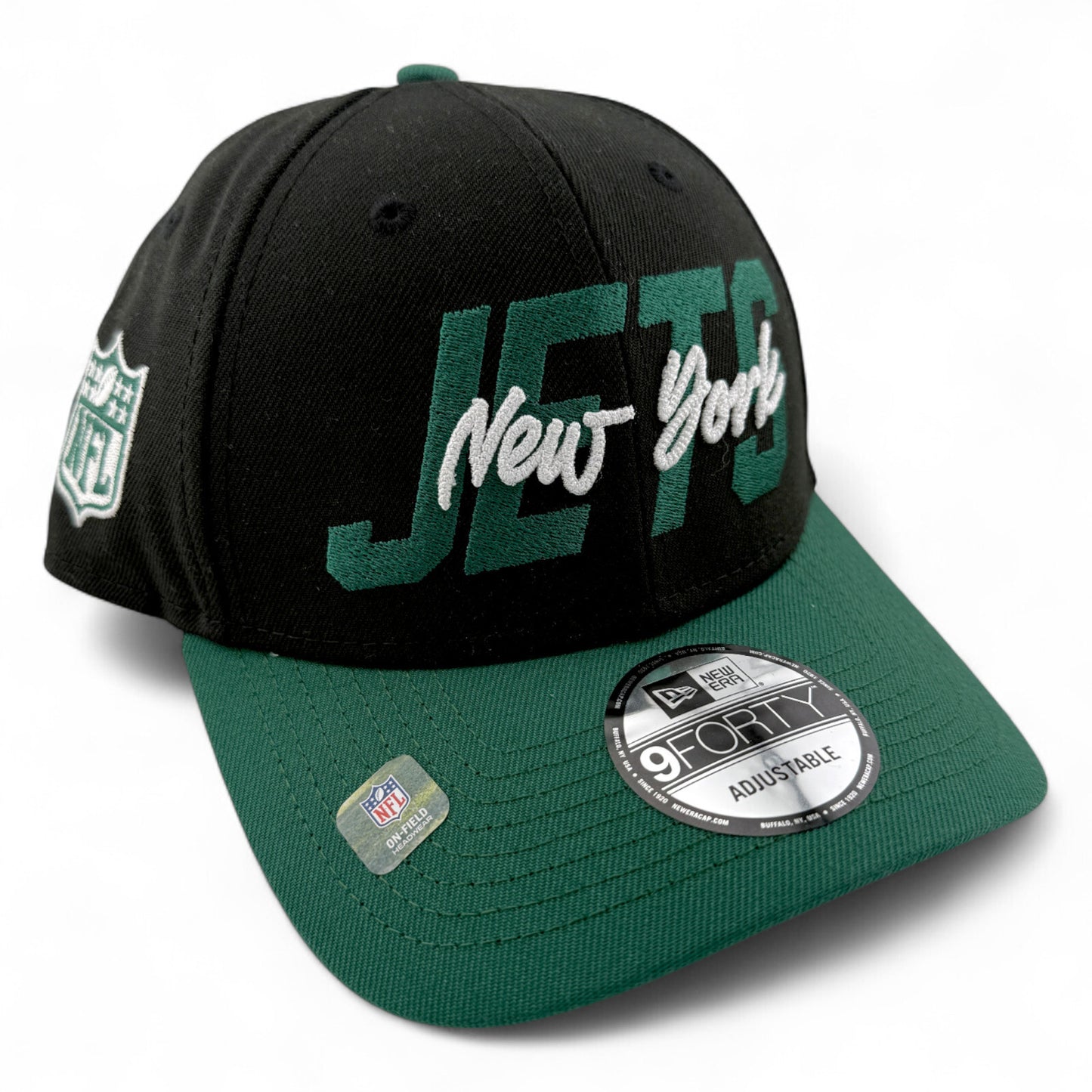 New Era New York Jets NFL 2022 Draft Pack 9Forty Adjustable Snapback Hat Cap
