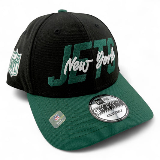 New Era New York Jets NFL 2022 Draft Pack 9Forty Adjustable Snapback Hat Cap