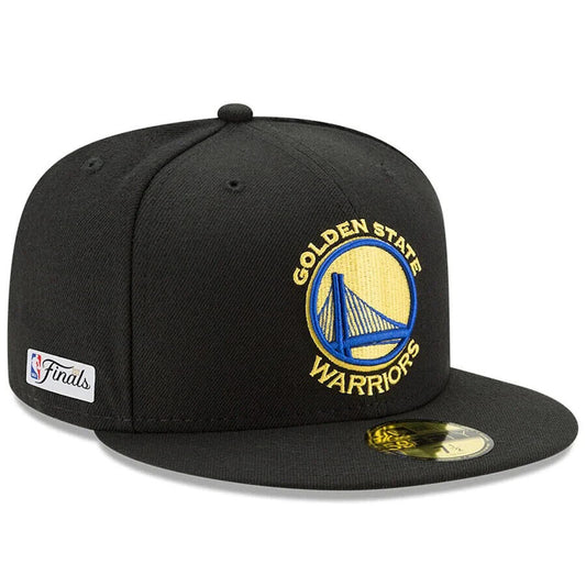 New Era Golden State Warriors NBA Black Grey UV 59FIFTY Fitted Hat Cap