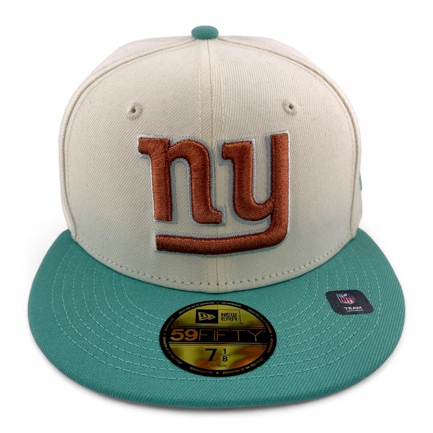 New Era New York Giants NFL City Icon Teal Super Bowl XXI 59Fifty Fitted Hat Cap