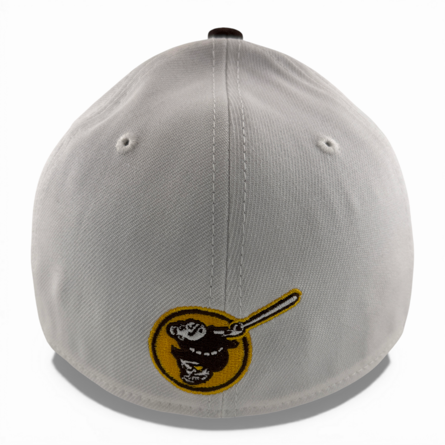 New Era San Diego Padres MLB Swinger Combo Logo Brown 39Thirty Flex Fit Hat Cap