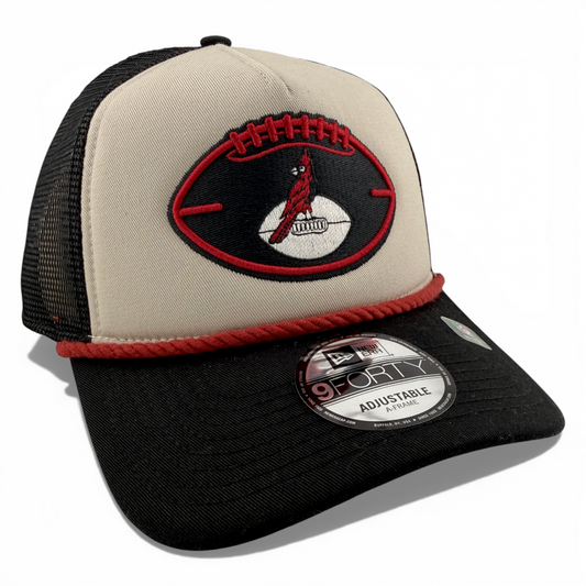 New Era Arizona Cardinals NFL Historic Rope Trucker 9Forty Snapback Adjustable