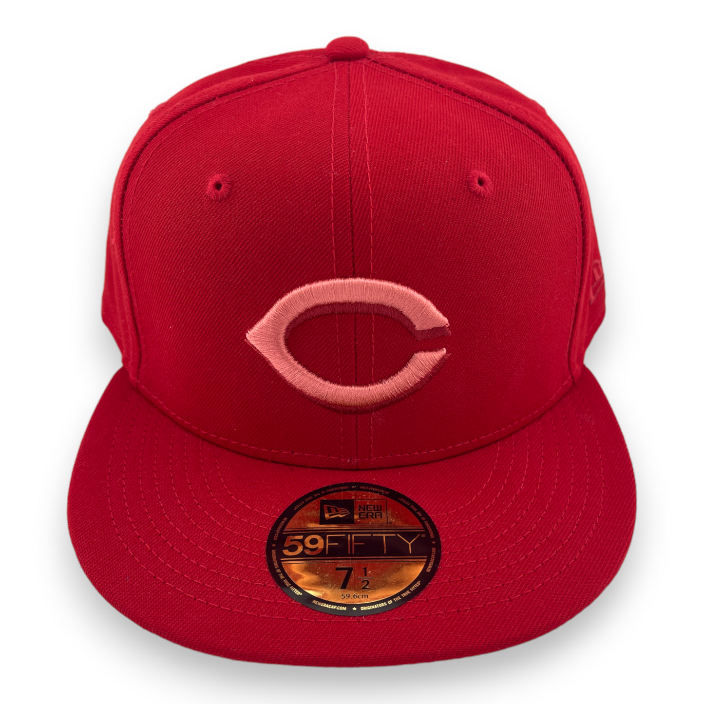 New Era Cincinnati Reds Monocamo Pack Camo Sweatband Red/Pink UV 59FIFTY Hat Cap