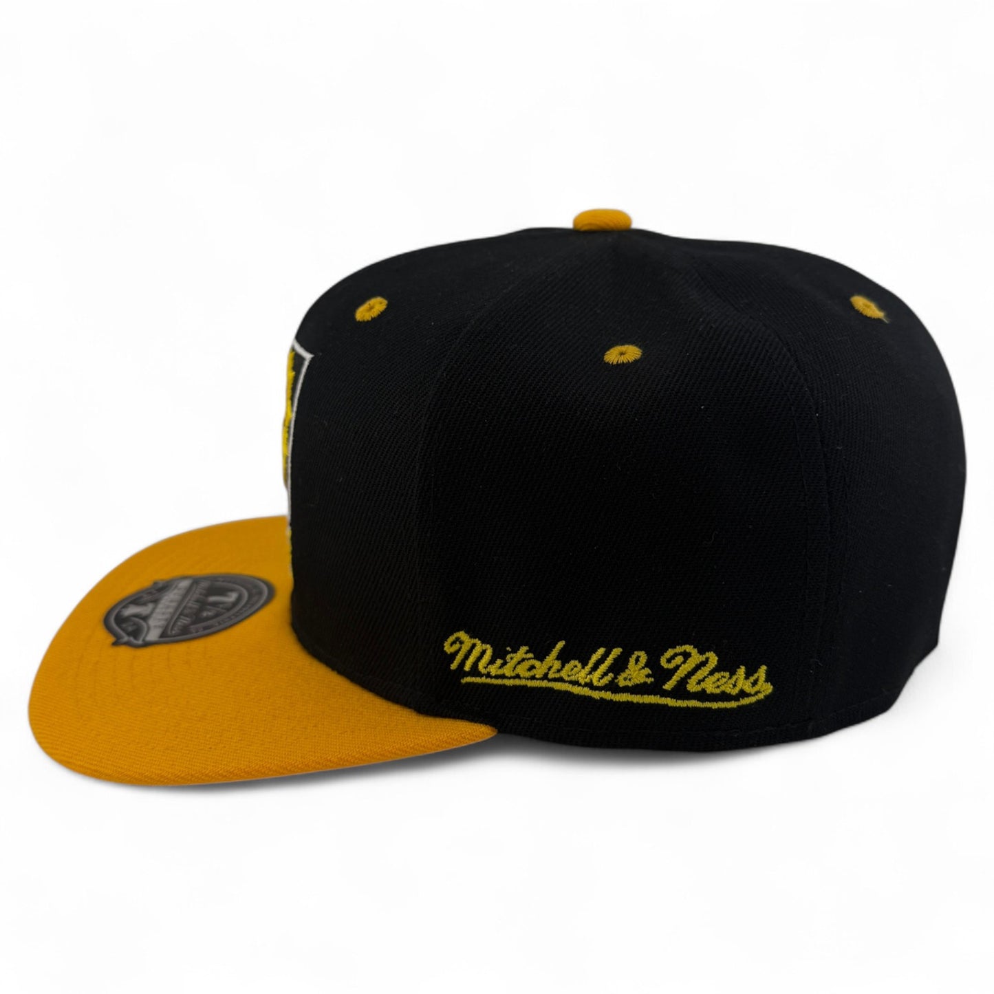 Mitchell & Ness Phoenix Suns NBA 40th Anniversary Yellow Dynasty Fitted Hat Cap