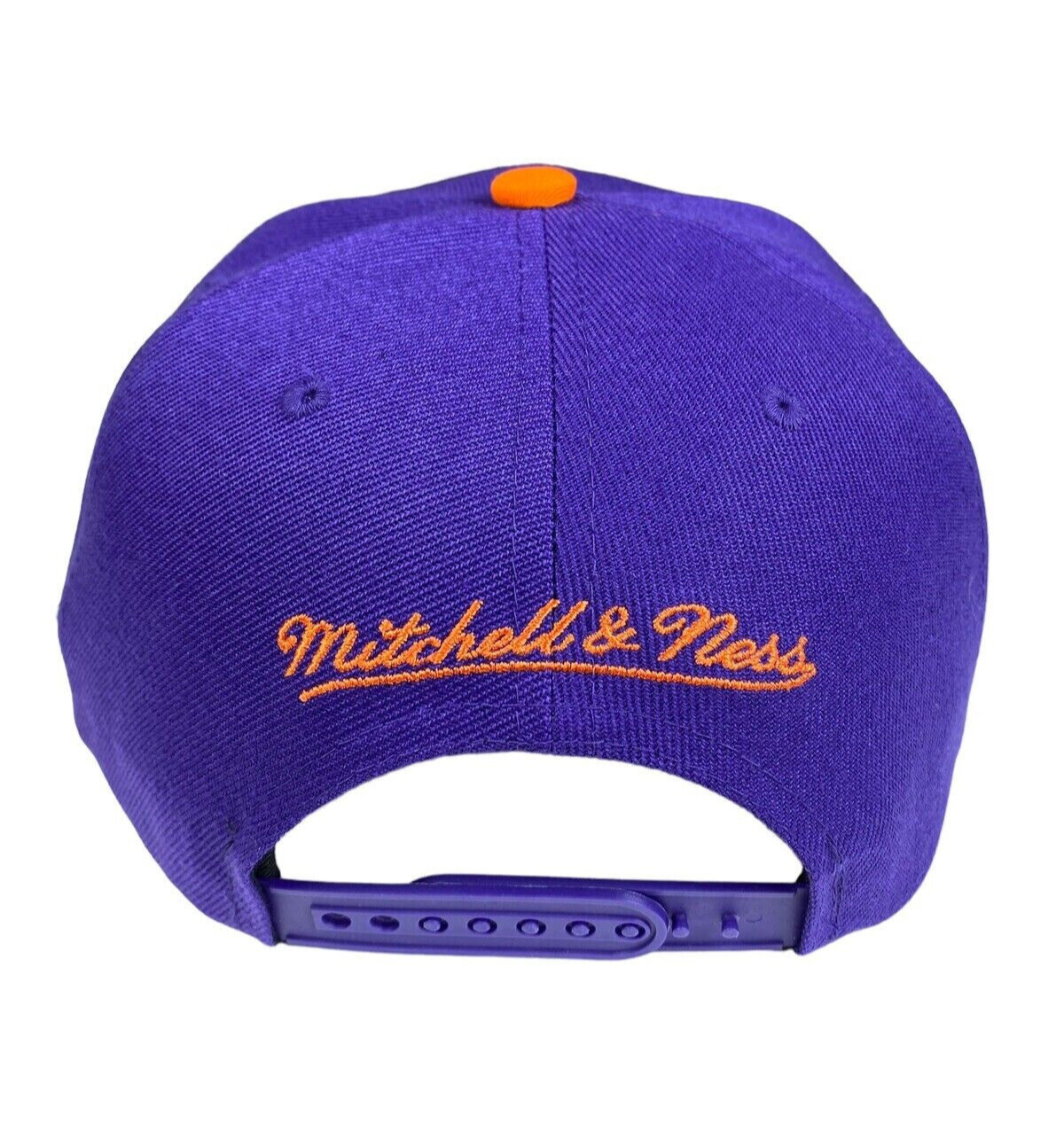 Mitchell & Ness Phoenix Suns NBA Spray Paint Splatter Purple/Orange Snapback Hat