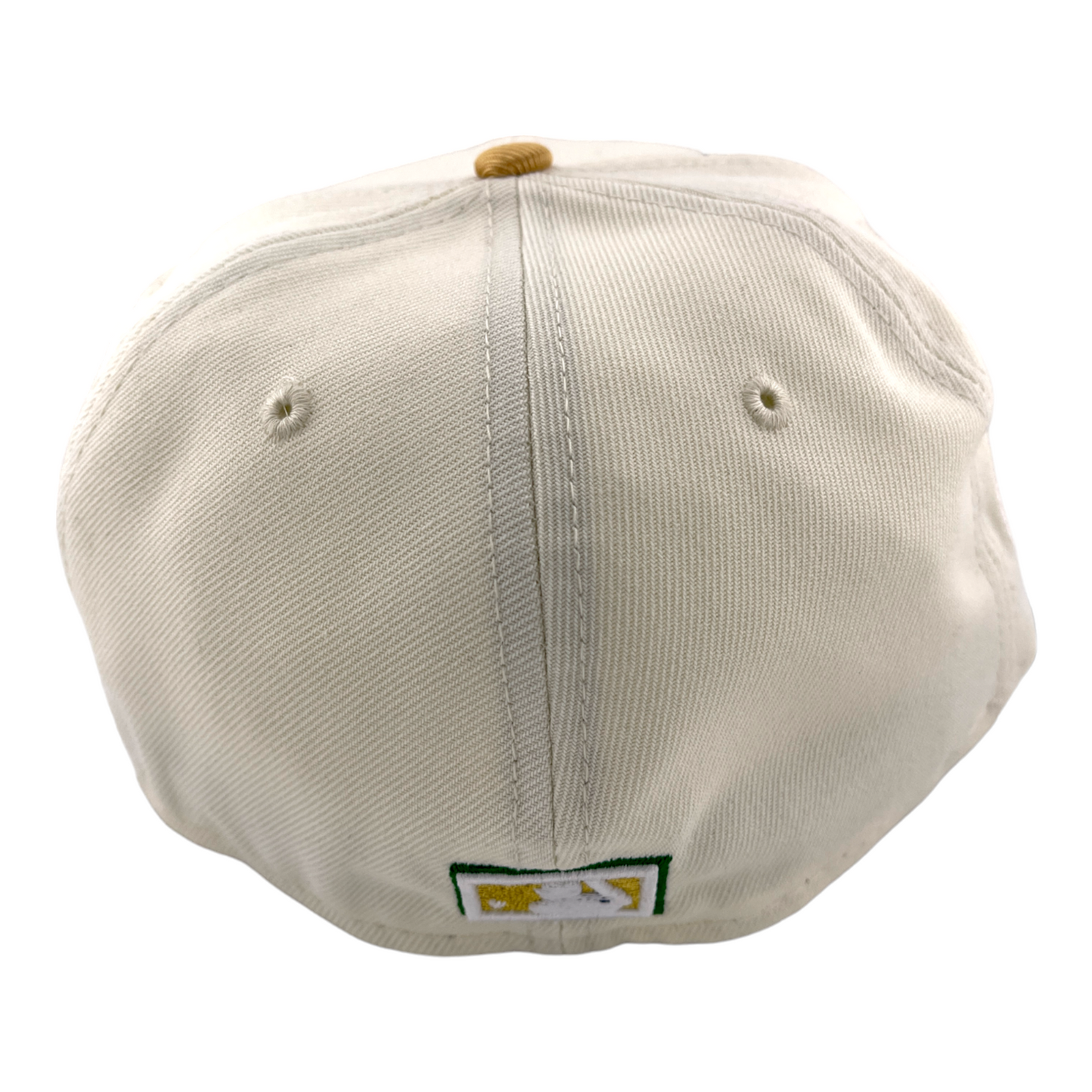 New Era Oakland A's Athletics 1972 World Series Chrome Cream/Gold 59FIFTY Hat Cap