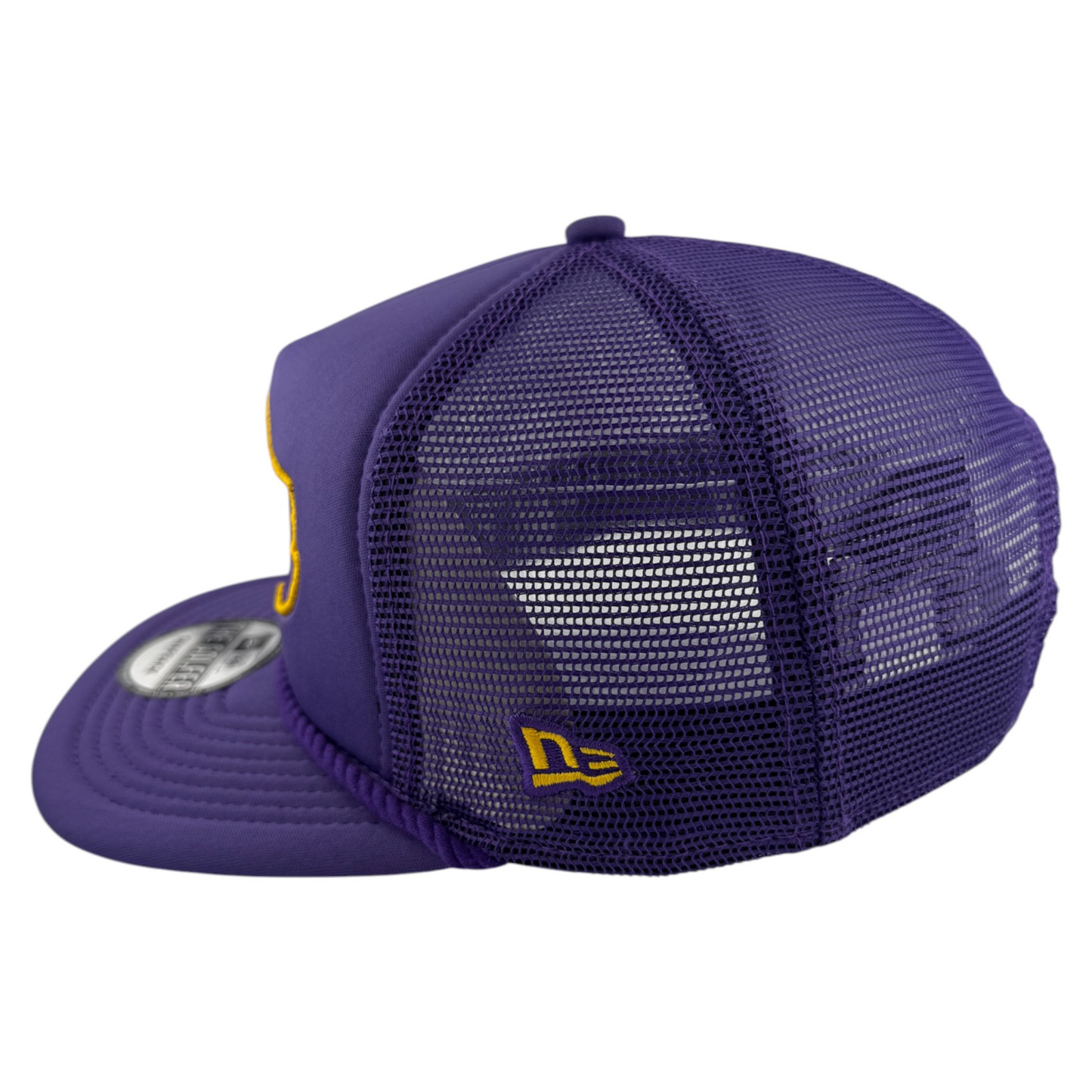 New Era Los Angeles Lakers NBA A-Frame Rope The Golfer Snapback Adjustable Hat