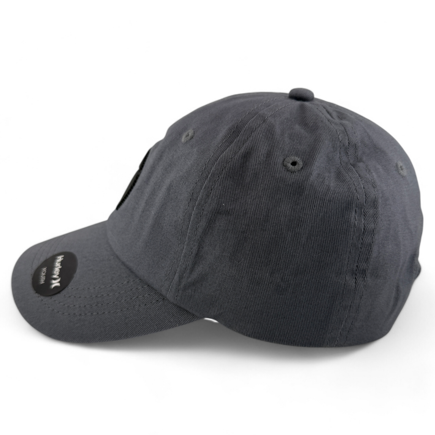 Hurley Brand Icon Logo Grey Child Youth Adjustable Baseball Cap Dad Hat