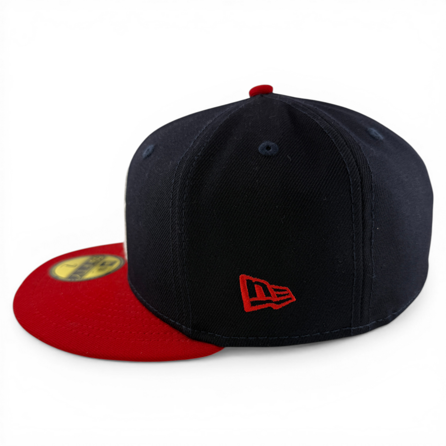 New Era Reno Aces MiLB Home On-field R Logo Navy/Red 59Fifty Fitted Hat Cap