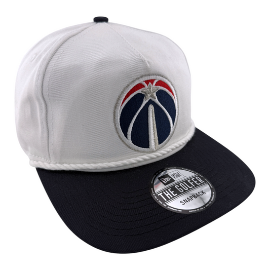 New Era Washington Wizards NBA A-Frame Rope The Golfer Snapback Adjustable Hat