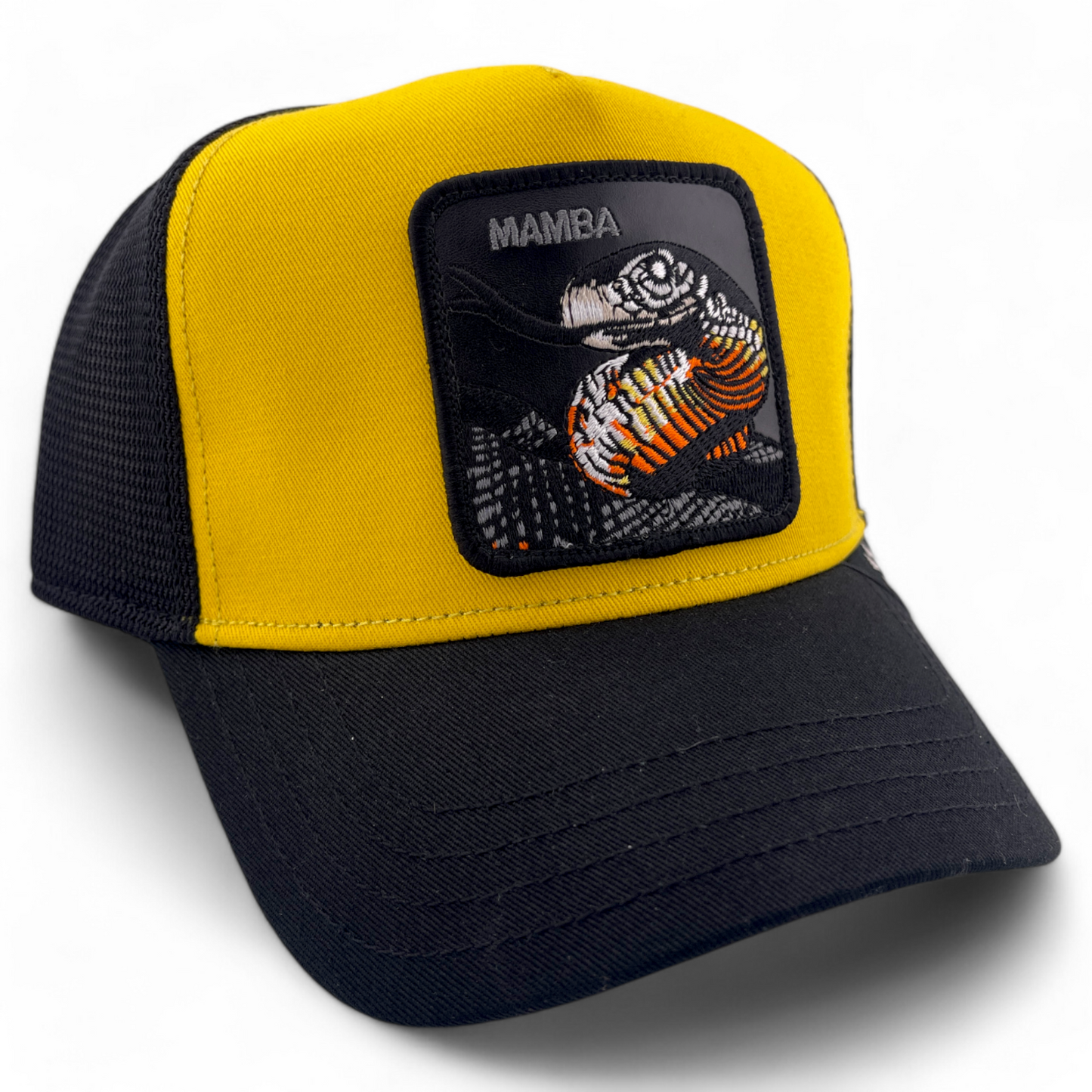 Goorin Bros Mamba  V2 Cobra The Farm Mesh Back Trucker Snapback Adjustable Hat