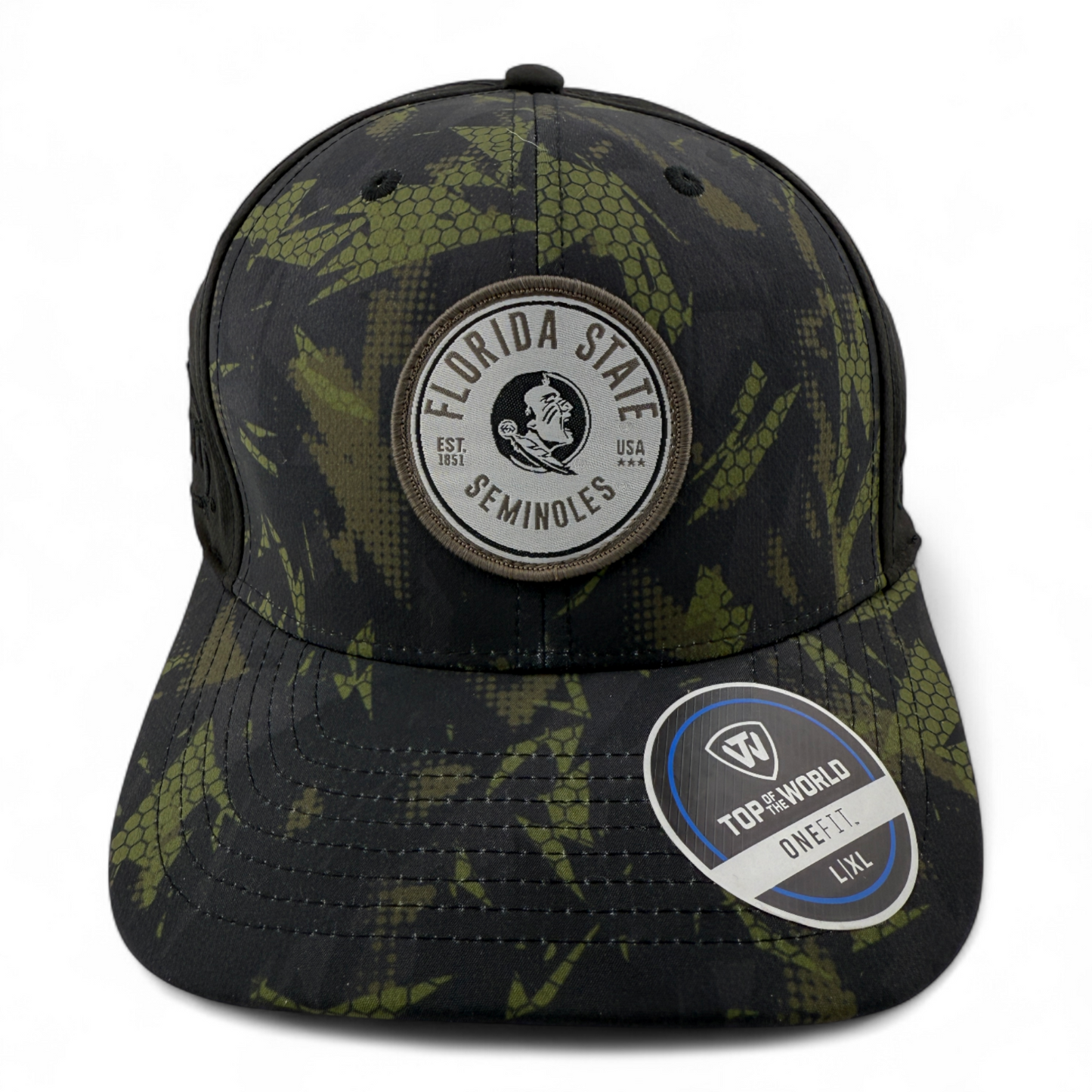 Top of the World Florida State University Seminoles One Fit Flex Hat Cap L/XL
