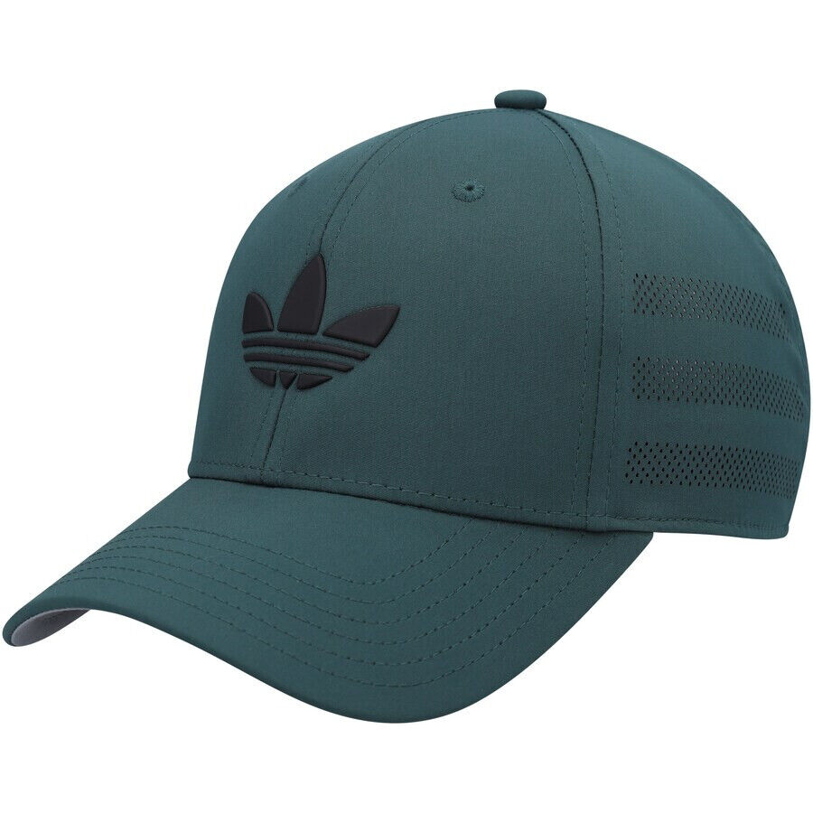 adidas Originals Trefoil Beacon III Precurve Hunter Adjustable Snapback Hat Cap