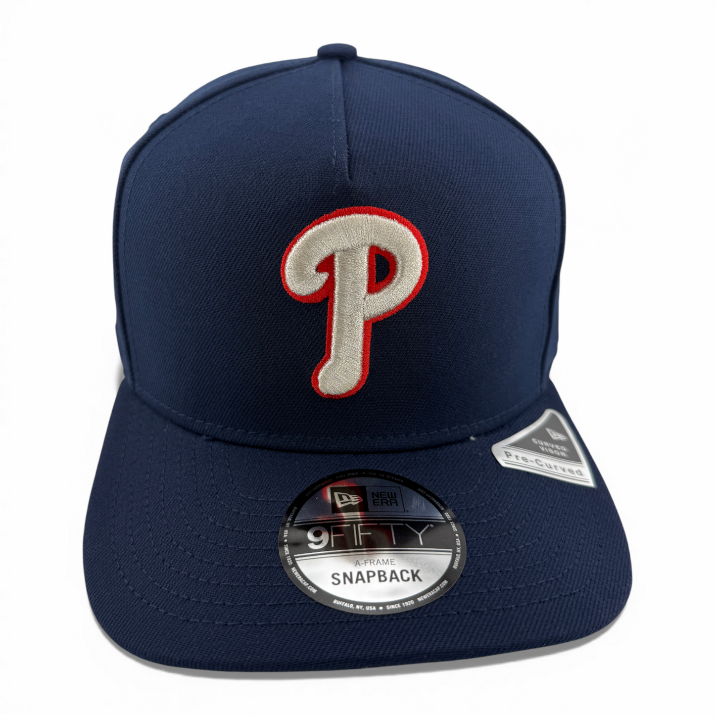 New Era Philadelphia Phillies Pre-Curved A-Frame 9Fifty Snapback Adjustable Hat