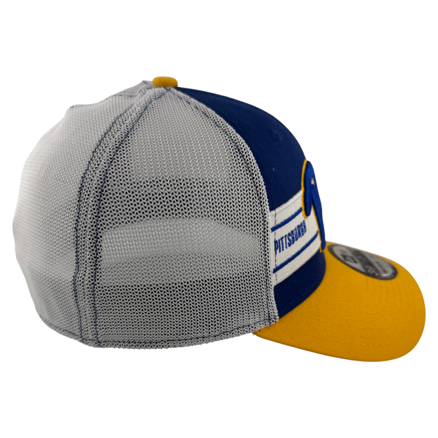 New Era Pittsburgh Panthers NHL Pitt Team Banded 39Thirty Flexfit Hat Cap M/L