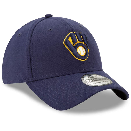 New Era Milwaukee Brewers Alternate MLB Team Classic 39Thirty Stretch Fit Hat Cap