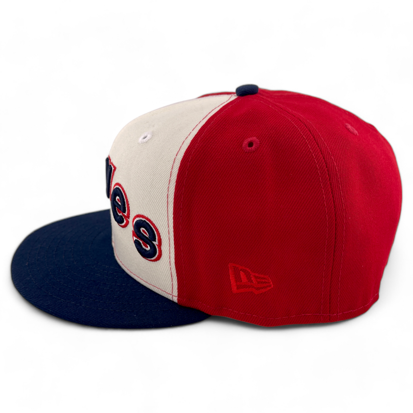 New Era Atlanta Braves MLB Retro Fun Logo Pack Red/Blue 59Fifty Fitted Hat