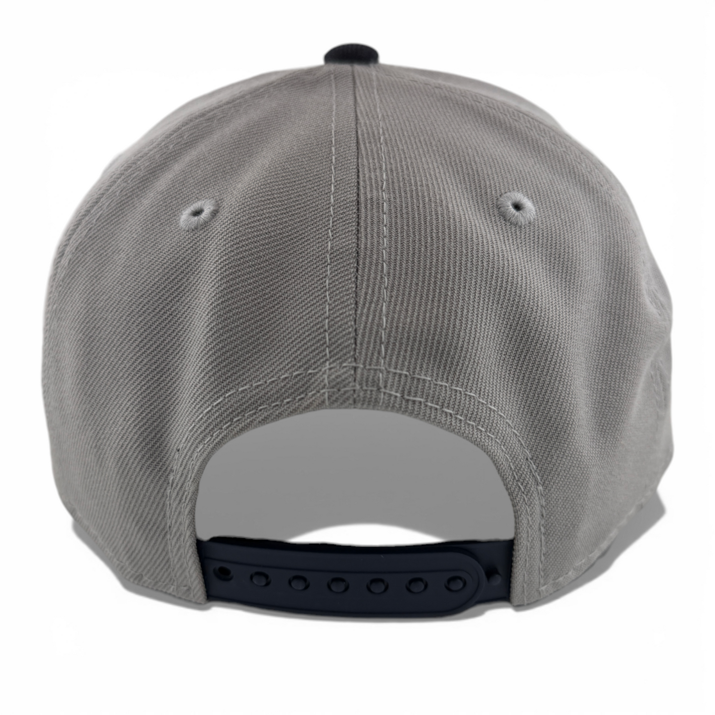 New Era Cleveland Guardians Away Script A-Frame 9Forty Snapback Adjustable Hat
