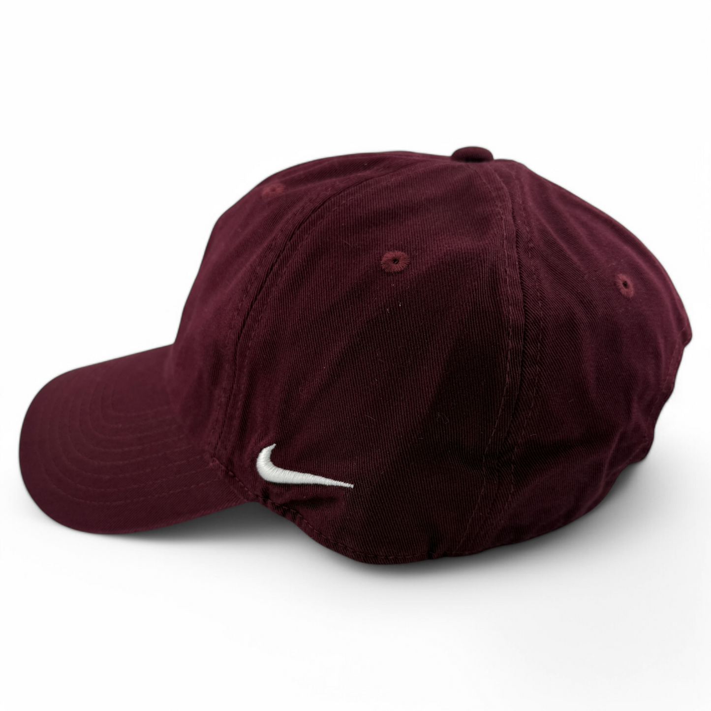 Nike Heritage 86 Team Dark Maroon BLANK 4 CUSTOMS 102699-669 Adjustable Dad Hat