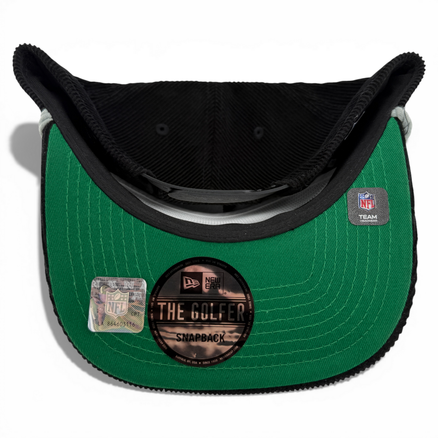 New Era Las Vegas Raiders NFL Corduroy Rope Golfer A-Frame Snapback Adjustable