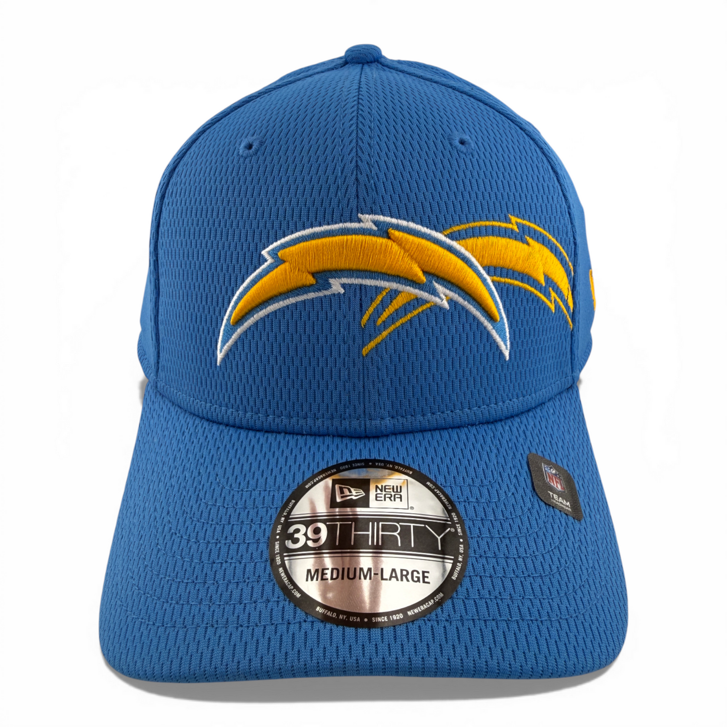 New Era Los Angeles Chargers NFL Double Logo Shift Yellow/Blue 39Thirty Hat Cap