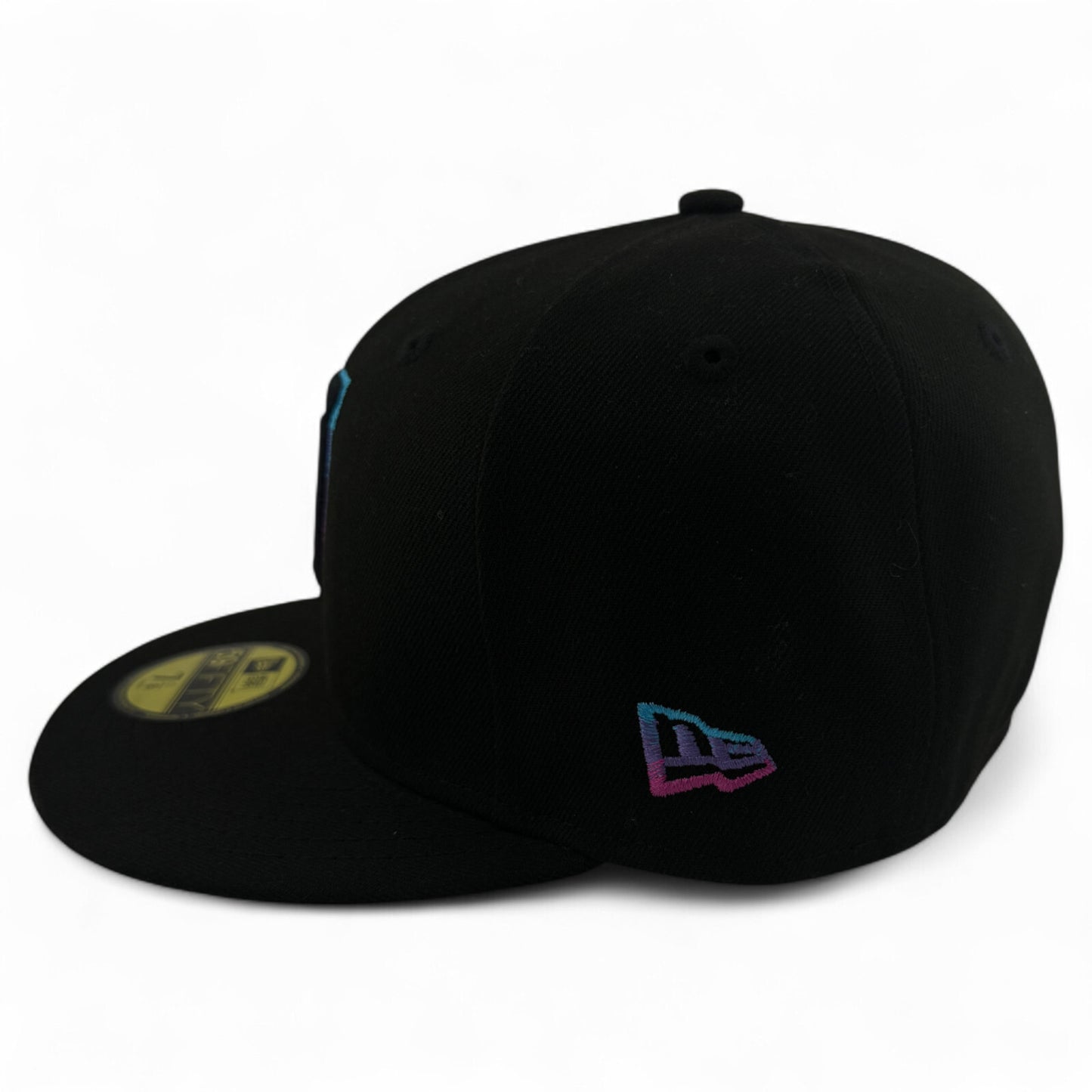 New Era Toros de Tijuana LMB Away Black/Neon TJ Logo 59FIFTY Fitted Hat Cap